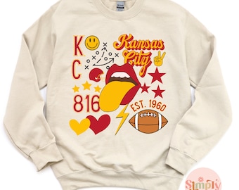 Kansas City Graphic Sweatshirt: KC Pride Crewneck