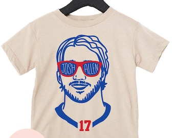 Kids Josh Allen Buffalo Tshirt, Buffalo Shirt for Toddler, Buffalo Game Day Shirt for Youth, Buffalo Tshirt, Josh Allen Football Shirt