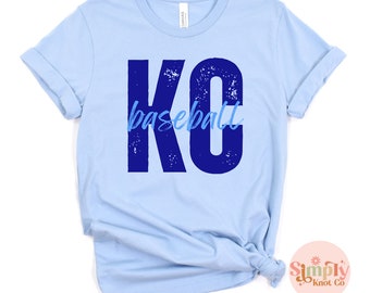 Kansas City Baseball Shirt, KC Baseball Tshirt, Kansas City Shirt for Women, Crown Town, Kansas City Baseball Top, Kansas City Gift Crewneck