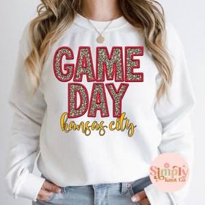 Kansas City Game Day Sweatshirt, Kansas City Football Shirt, Kansas