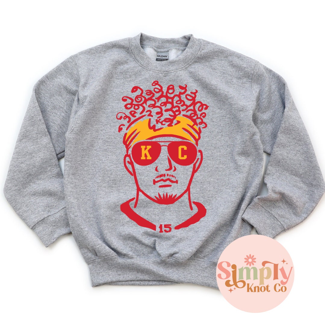 Kansas City Chiefs Mahomes Sweatshirt - Etsy