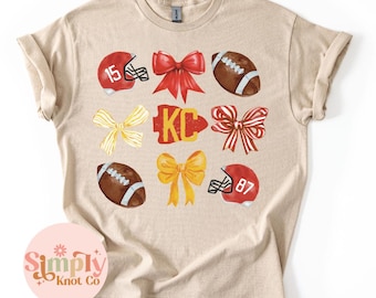 Kansas City Football Shirt, Womens KC Football Tshirt, Kansas City Sweatshirt, Kansas City Gift, KC Football Graphic Tee, Kansas City Pride
