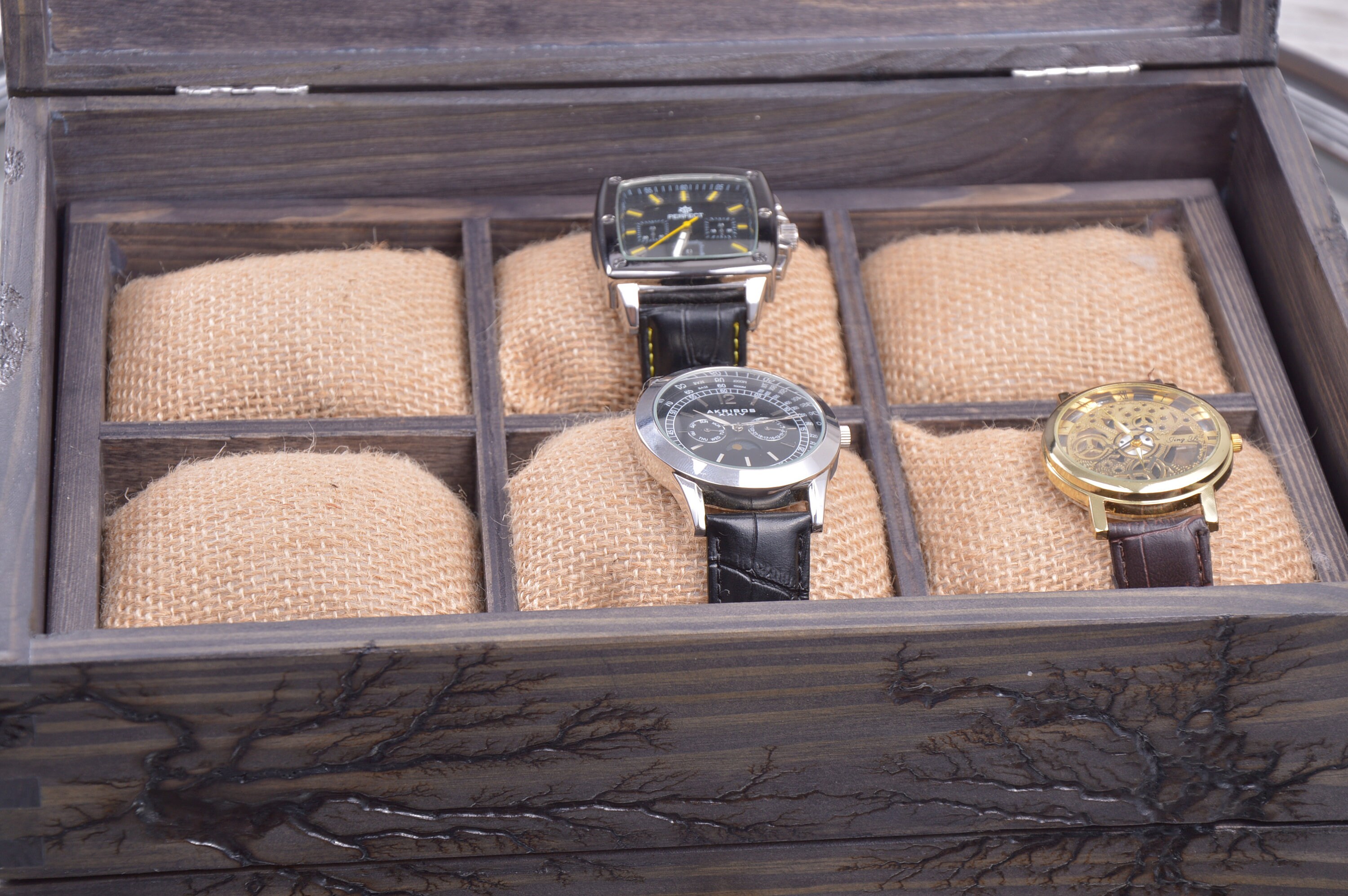Watch Sunglass Box Personalized Men's Jewelry Watches Etsy