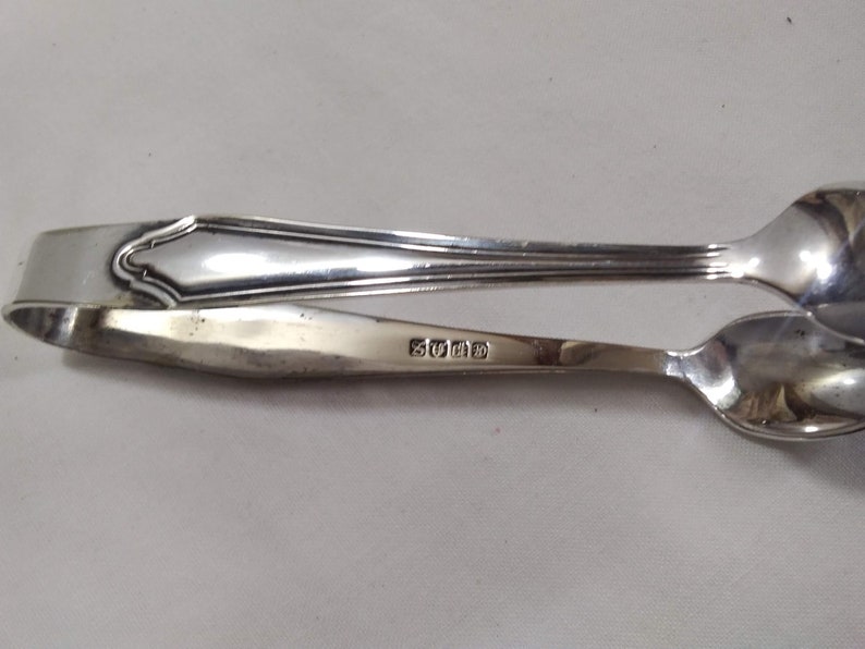 Vintage Silver Plated Sugar Tongs
