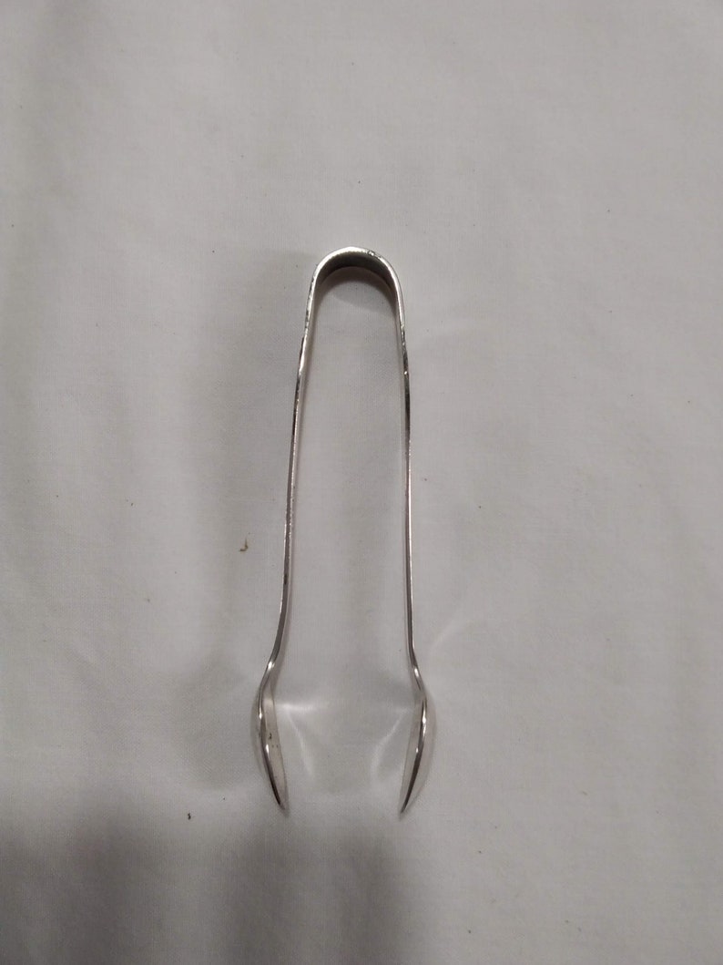 Vintage Silver Plated Sugar Tongs