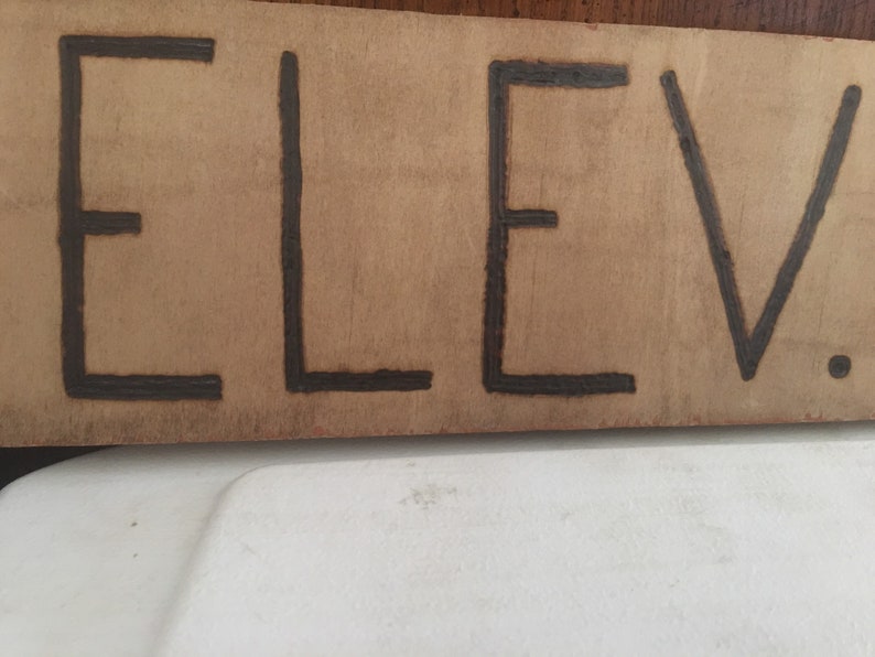 Personalized Elevation Sign Etsy