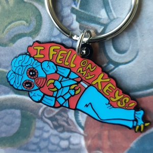 I Fell On My Keys METALUNA MUTANT MST3K 2&quot; Limited Edition Keychain! This Island Earth Sci Fi 50&#39;s Mystery Science Theater