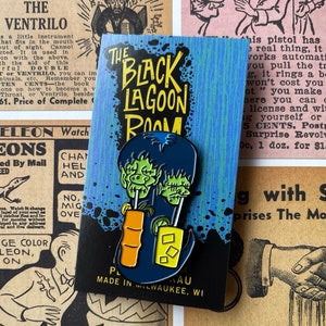 DRUNKIE SHRUNKIES v.2 Shrunken Drunken Heads 2&quot; Soft Enamel Pin!