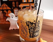 BLACK LAGOON ROOM 11oz Tiki Bar Old Fashioned Cocktail Glass