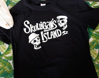 Oak Island T Shirt - Grinning Skull Oak Island T Shirt - Grinning Skull