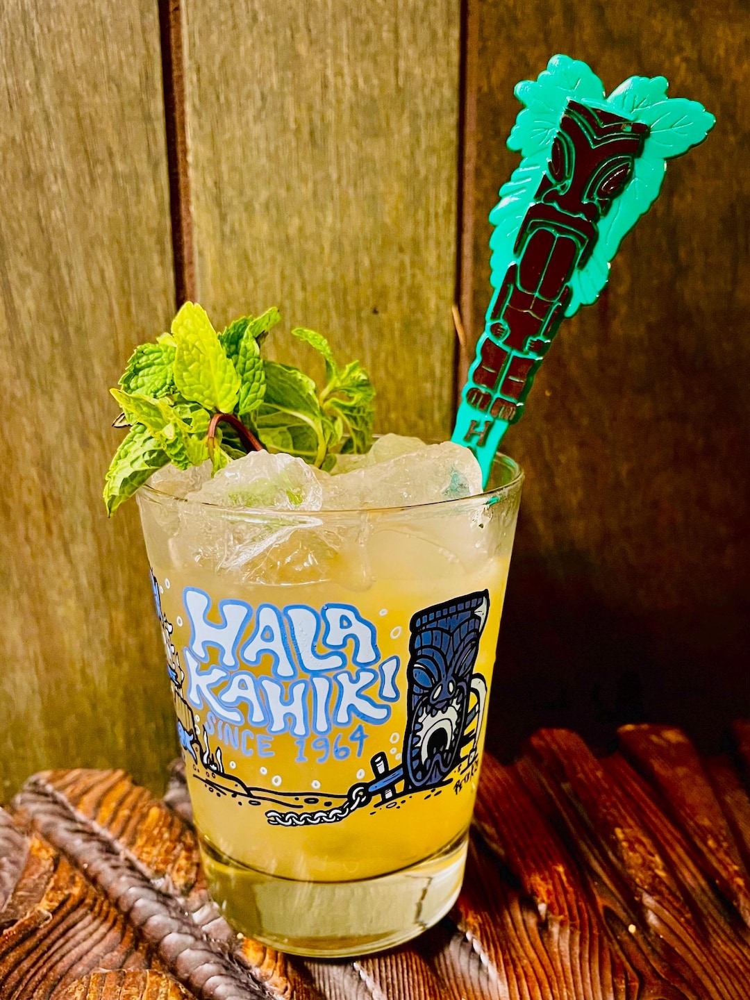 HALA KAHIKI "the Collector" 15 Oz Octopus Mai Tai Cocktail Glass ...