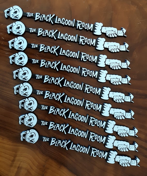 Black Lagoon Room Logo Swizzle Sticks Packs Of 1 5 10 Or Etsy Black Lagoon Room Logo Swizzle Sticks Packs Of 1 5 10 Or Etsy