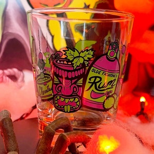 ITSY TIPSY SPIDERS Limited Edition 15oz Spooky Tiki Cocktail Glass!