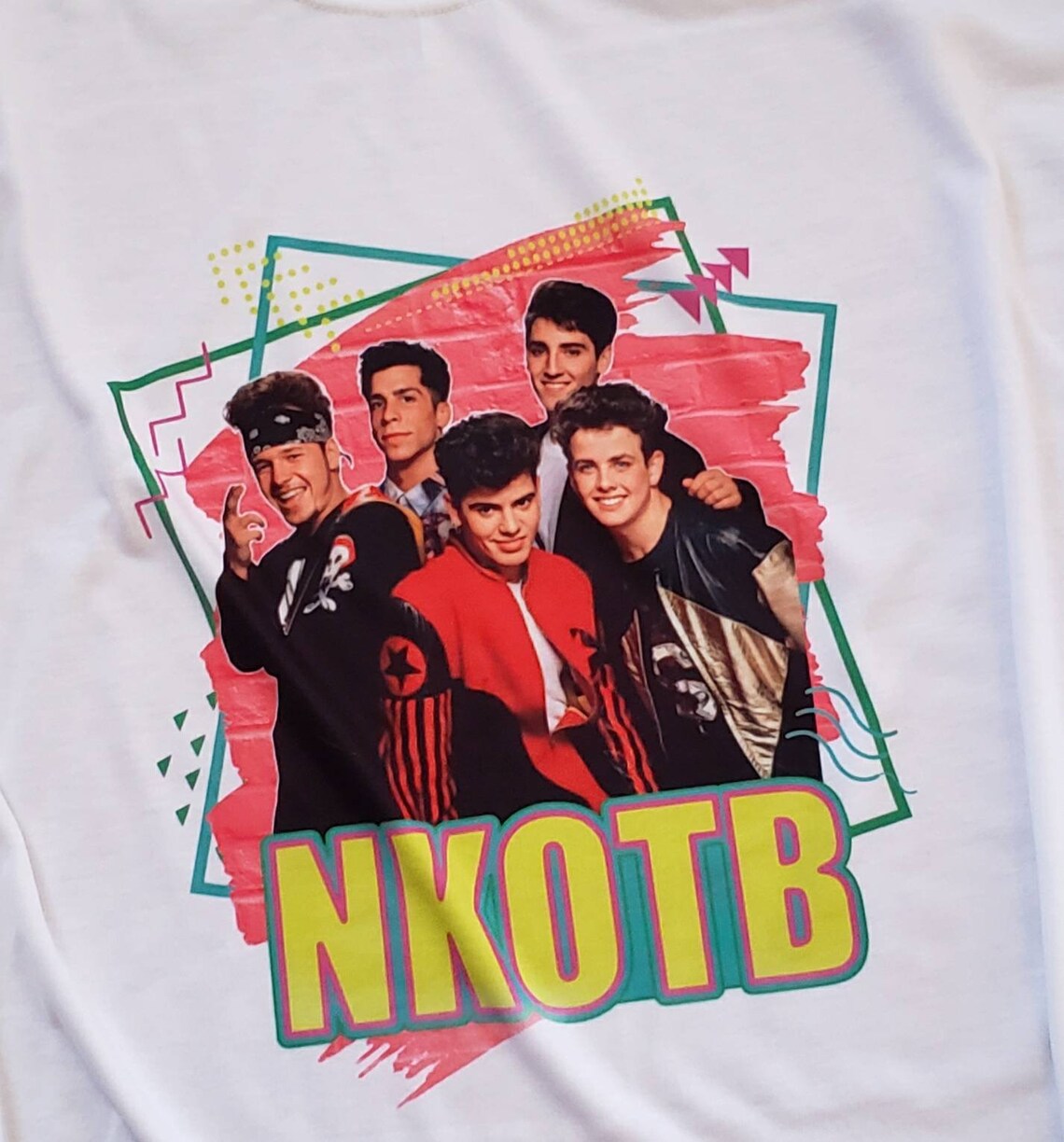 NKOTB vintage look Shirt Etsy
