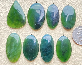 Top Quality Serpentine- Exclusive SERPENTINE Cabochon-AAA Quality Natural Green Serpentine, Best For Necklace Serpentine Jewelry/Necklace