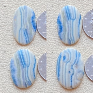 Mineral Blue Scheelite Cabochon-Oval Shape Blue Scheelite Stone-AAA Quality Blue Scheelite Cab-Healing Blue Scheelite Crystal-Blue Scheelite
