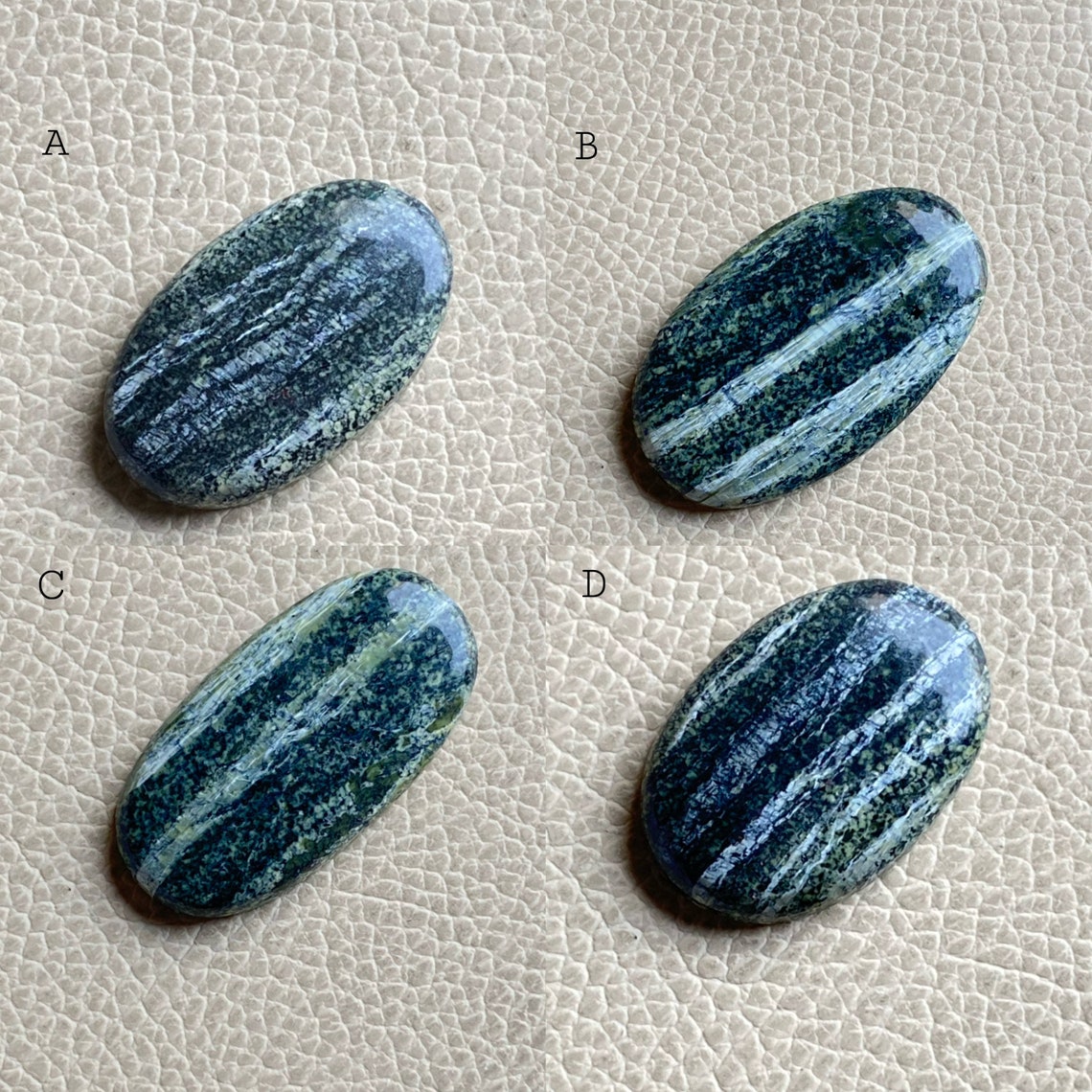 High Quality Natural Green Zebra Jasper Gemstone Jewelry Etsy