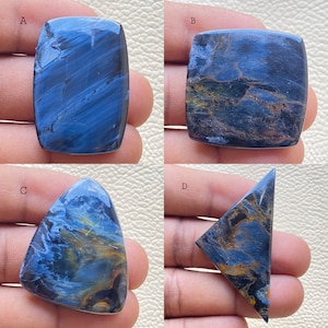 Spider Web Pietersite Cabochon,AAA Pietersite Palm Stone,Rare Pietersite Loose,Raw Designer Pietersite Cabochon Best For Pendant Jewelry