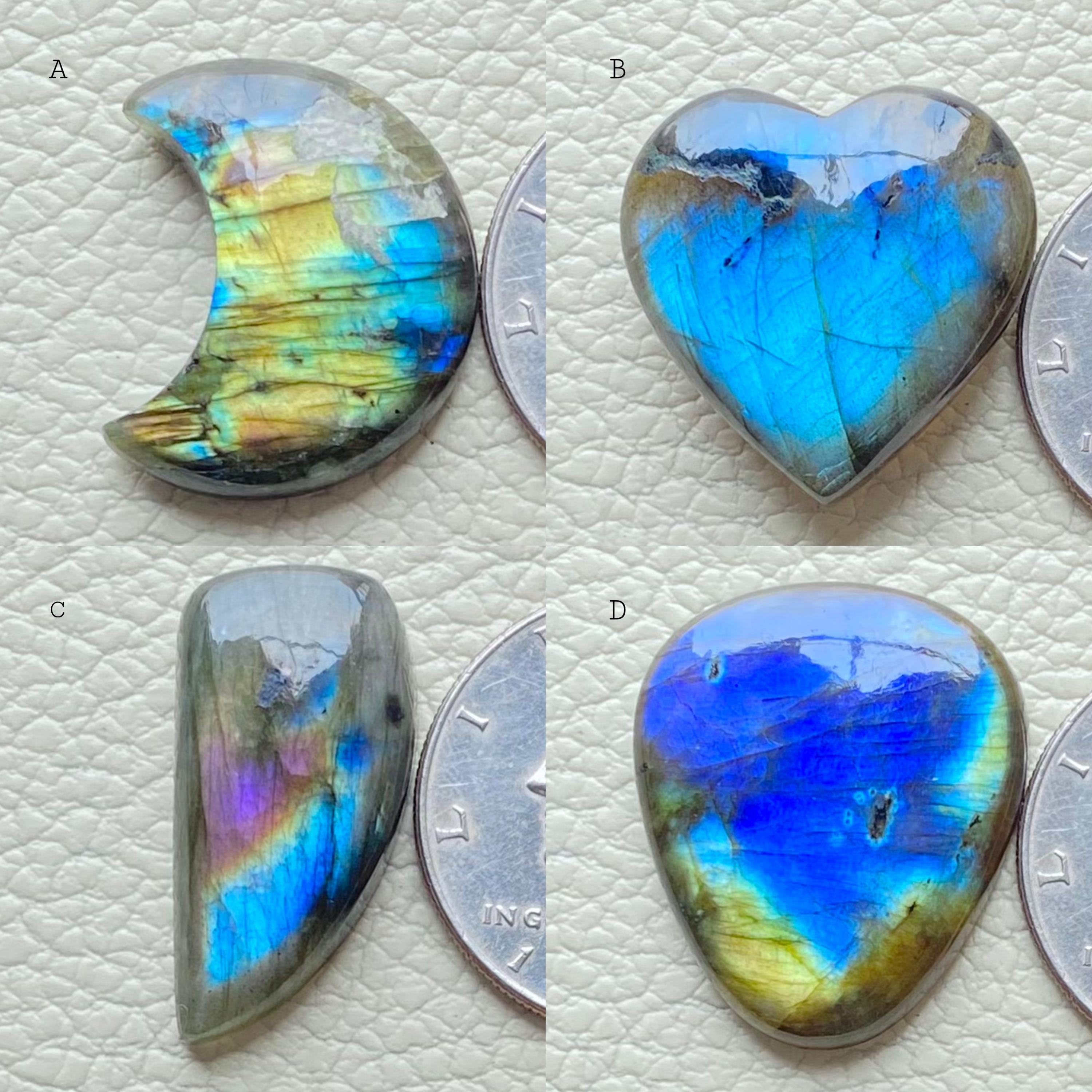 Beautiful Labradorite Cabochon-Labradorite Rainbow Flashy Cabochon-Labradorite Jewelry making Stone-Labradorite Violette-Labradorite Chakra