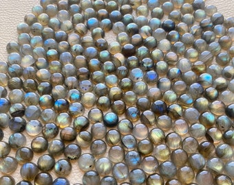 Beautiful Labradorite Smooth Round-Wholesale Labradorite Round Cabochon-Multi Flashing Labradorite Cabochon-AAA Blue Labradorite Round Loose