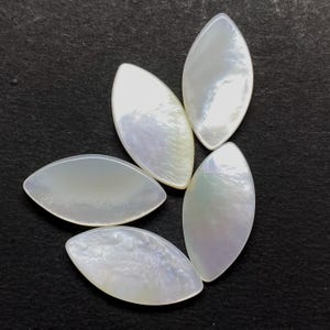 10X20 Mm Marquise Flat-Mother of Pearl Plan Flat Stone-Best Mother of Pearl Stone-Natural Mother of Pearl Flat-Wholesale Mother of Pearl