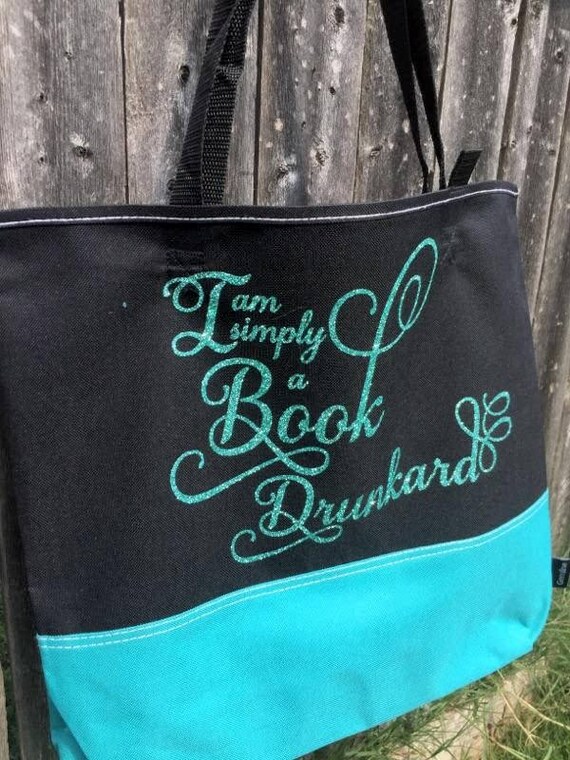 glitter bottom tote bag