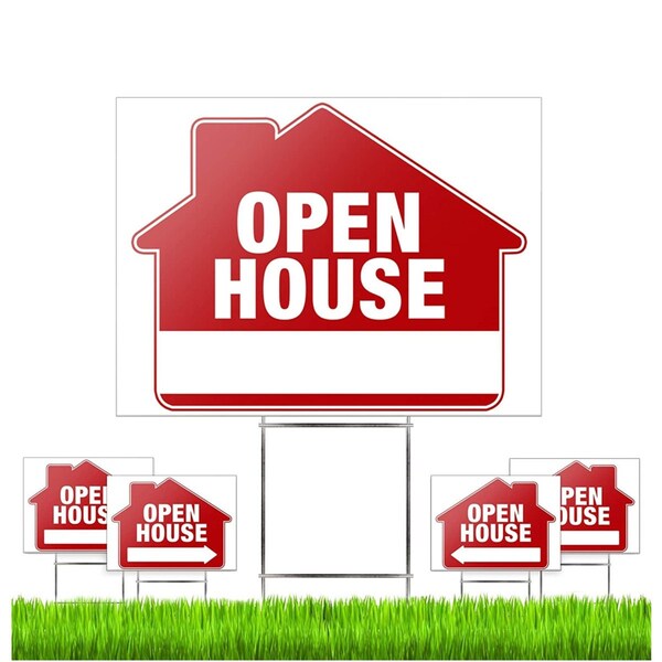Custom Open House Signs Etsy