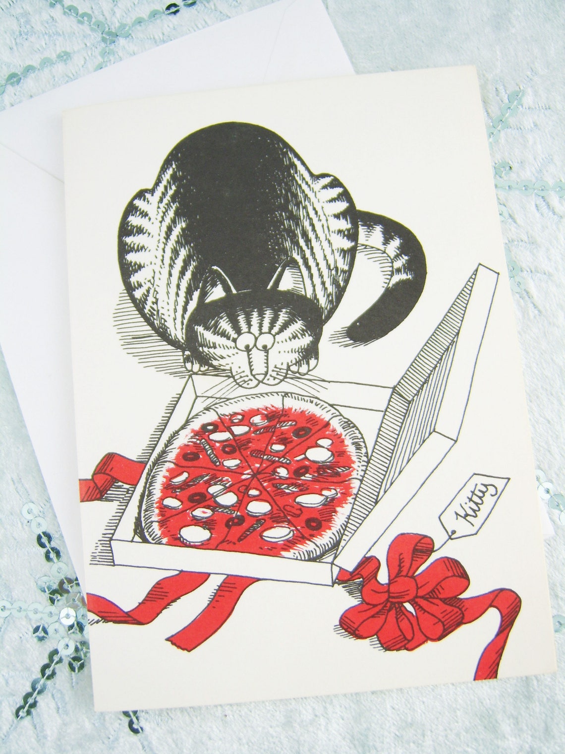 Vintage Unused Christmas Cards 1979 B. Kliban Cat Cards Etsy