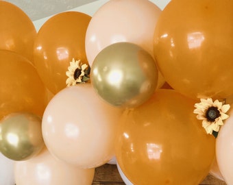 Little Pumpkin Balloon Garland Kit | Little Pumpkin | Baby Shower Decorations | Fall Baby Shower Decor | Fall Themed Baby Shower | Fall Baby