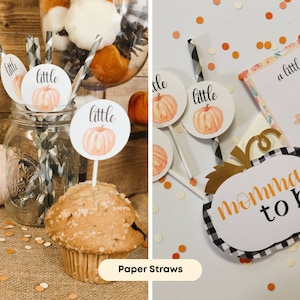 Little Pumpkin Baby Shower Decor A Little Pumpkin Baby Shower Decorations Fall Baby Shower Fall Themed Baby Shower Fall Baby image 4