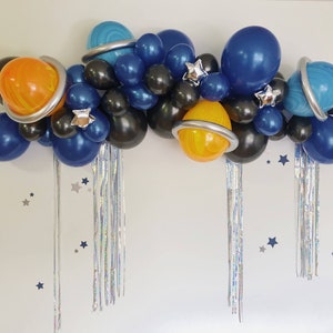 Space Balloon Garland | Space Party | Astronaut Balloon | Outer Space | Blast Off Birthday | Space Birthday | To the Moon | Two the Moon