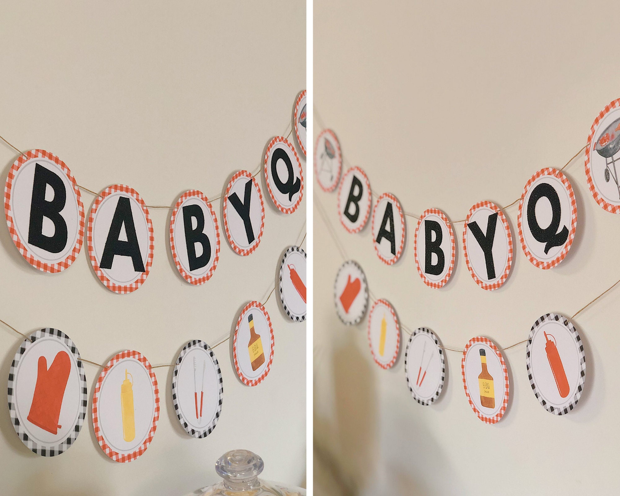 Baby Q Baby Shower Decoration Baby Q Decor Baby BBQ Meet Etsy