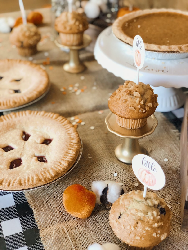 Little Pumpkin Baby Shower Decor A Little Pumpkin Baby Shower Decorations Fall Baby Shower Fall Themed Baby Shower Fall Baby image 8