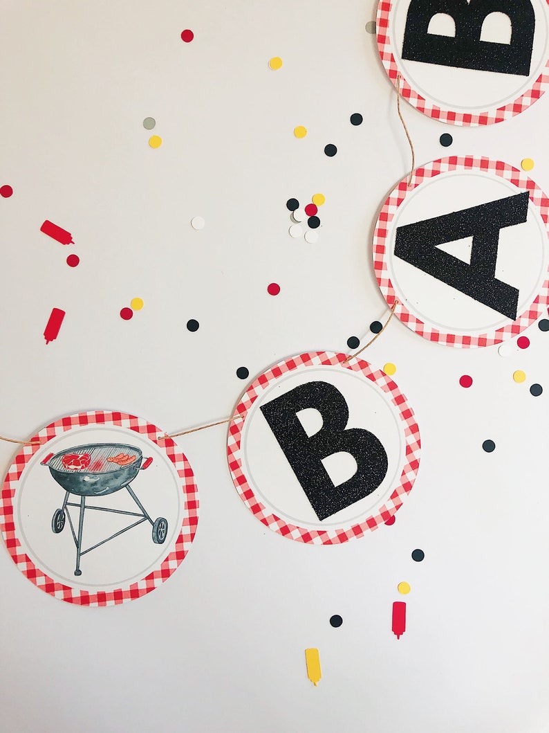 Babyq Banner Baby Q Baby Shower Decoration Baby Q Decor Etsy