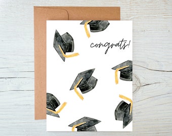 Printable Graduation Card | Card for Grad Template | Congrats Grad | Class of 2021 | Graduation | Senior Card | Instant Download PDF