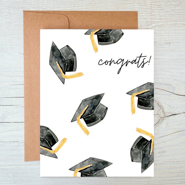 Printable Graduation Card | Card for Grad Template | Congrats Grad | Class of 2021 | Graduation | Senior Card | Instant Download PDF