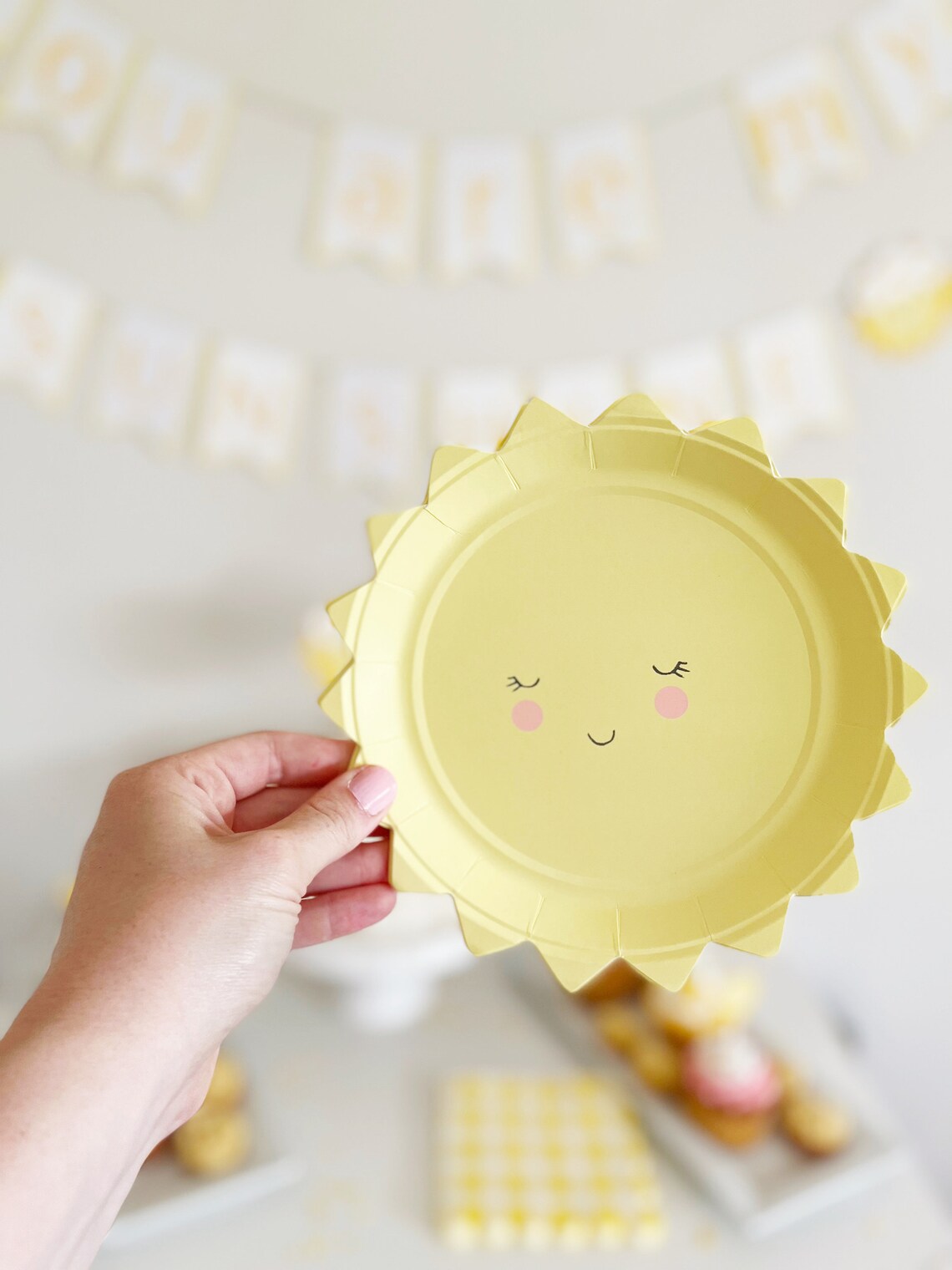 Sunshine One Cupcake Toppers You Are My Sunshine Theme Etsy