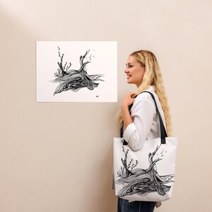 ceppo - illustrazione - Stampa poster