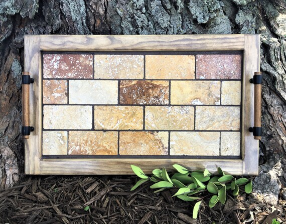 large decorative serving trays