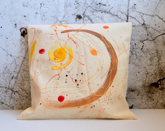 Handpainted pillowcase / UNIQUE / Art