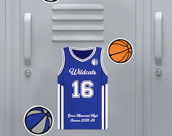Basketball Locker Editable Decor, Personalized Printable, Place Card Templates, Team Banquet Party, Instant Download, DIY Design by e2Press