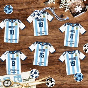 Etichette per bomboniere per feste di calcio modificabili aggiornate, personalizzate, etichette stampabili, compleanno della squadra di calcio, download immediato, 2 misure incluse, fai da te