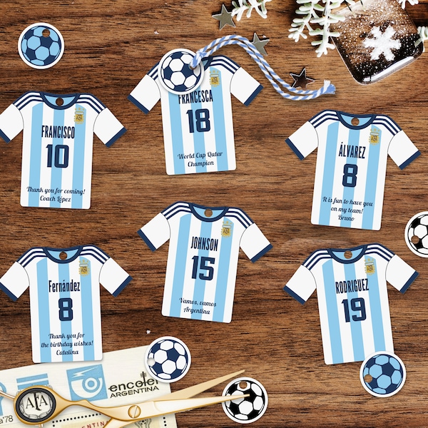 New!!! Updated Editable Soccer Party Favor Tags, personalized, Printable Tags, Soccer Team Birthday, Instant Download, 2 Sizes Included, DIY
