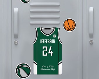 Basketball Locker Editable Decor, Personalized Printable, Place Card Templates, Team Banquet Party, Instant Download, DIY Design by e2Press