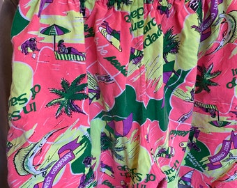 Vintage Vibes - Authentic 1984 Cotton Swim Trunks