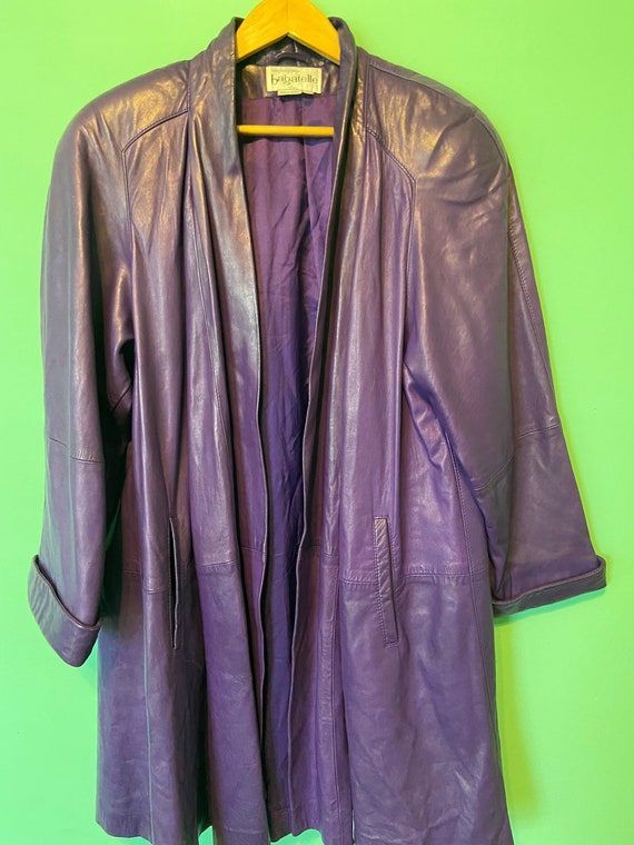 80s Bagatelle Bold Shoulder Purple 