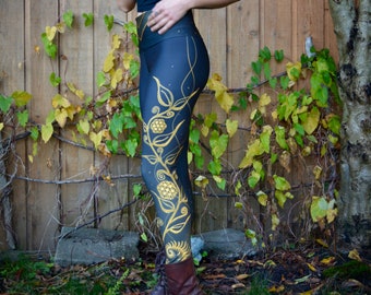 Gold Leaf Leggings