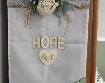 Pregnancy & Infant Loss Day of Hope Personalized Prayer Flag - August Fundraiser for Xander's Nursery!
