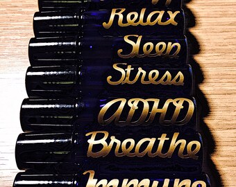 Customizable Roller Bottle Labels