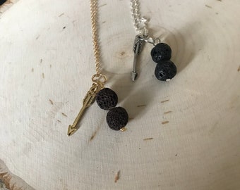 lava bead necklace